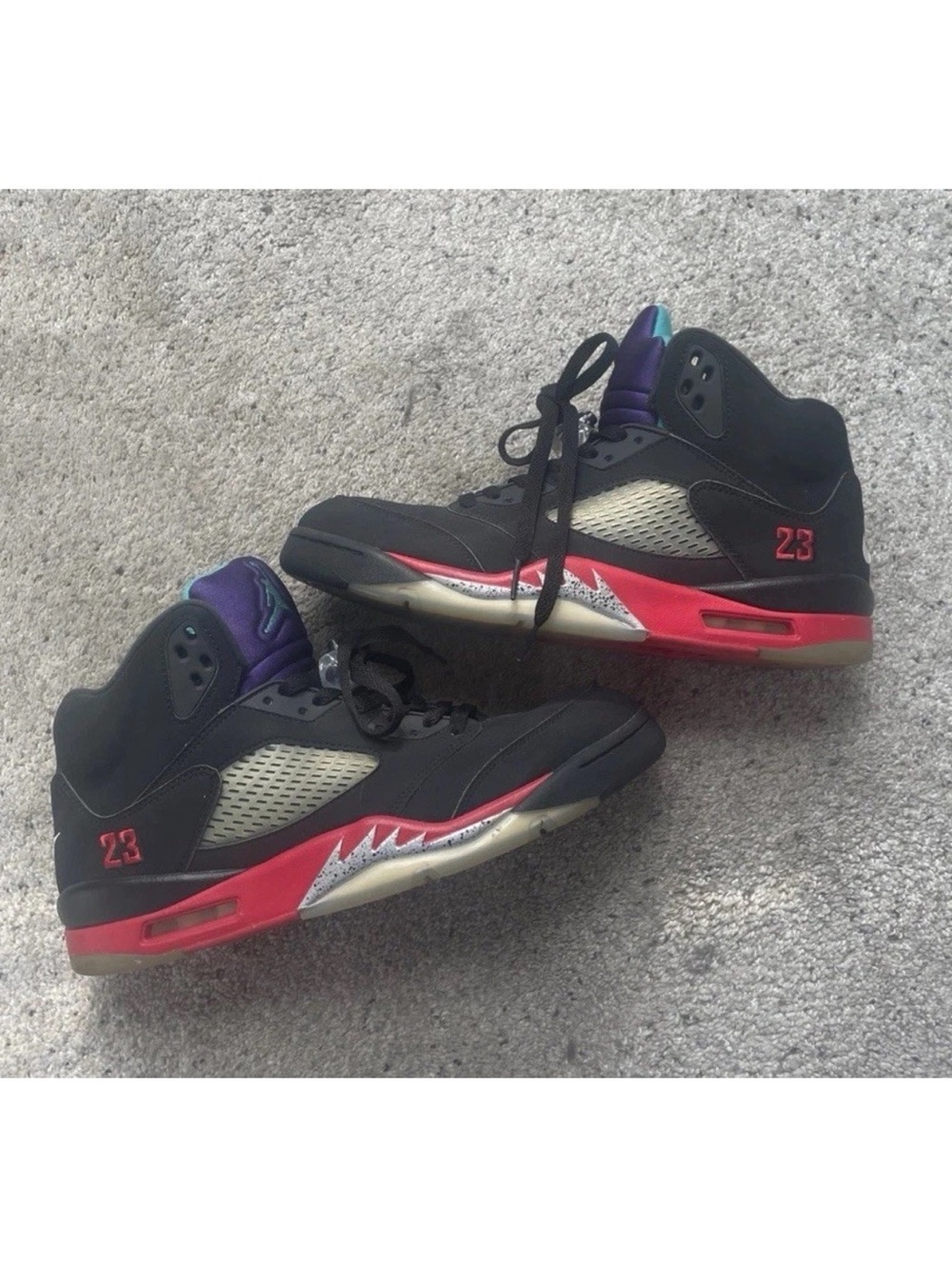Nike air jordan 5 retro top 3 shoes men’s size 11.5